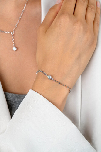 ZINZI zlv. armband 2 soorten ketting en zirconia