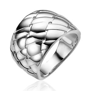 ZINZI Sterling Silver Ring 14mm ZIR960