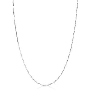 ZINZI Sterling Silver Chain Necklace with Shiny Arrow-shaped Chains width 1,5mm 42-45cm ZIC2414