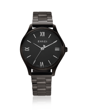 ZINZI Classy Mini Watch 30mm Black Dial Black Stainless Steel Case and Strap ZIW1237