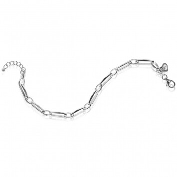 ZINZI CHARMS Sterling Silver Chains Bracelet CH-A10