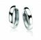 17mm ZINZI Sterling Silver Hoop Earrings 17x3mm ZIO186