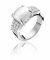 ZINZI Sterling Silver Ring White ZIR667