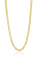 ZINZI 14K Gold Crub Chain Necklace 2,2mm width 43cm ZGC293