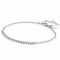 ZINZI Sterling Silver Bracelet Set with 21 White Zirconias 16-19cm ZIA2370