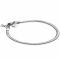 ZINZI Sterling Silver Flat Snake Chain Bracelet width 3,5mm ZIA2402