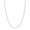 ZINZI silver necklace with sparkling twisted links 1.9mm wide 43-45cm ZIC2585
