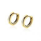 12mm ZINZI Gold Plated Sterling Silver Hoop Earrings width 2mm ZIO194G