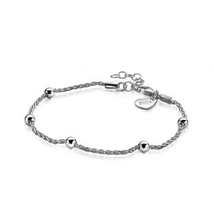 ZINZI Sterling Silver Fantasy Bracelet 17,5-20,5cm ZIA1128