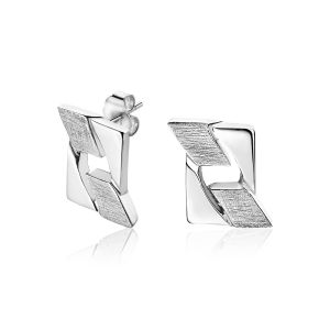 ZINZI Sterling Silver Earrings by Dutch Designer Mart Visser MVO11