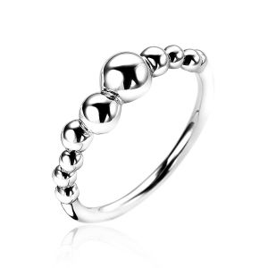 ZINZI Sterling Silver Ring Beads ZIR1763