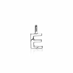 ZINZI Sterling Silver Letter Pendant E ZIH2140E