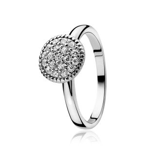 ZINZI Sterling Silver Ring White ZIR930