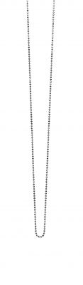 45cm ZINZI Sterling Silver Beads Necklace ZI45BOLXS