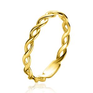 ZINZI 14K Gold Ring Infinity 2.5mm width ZGR367