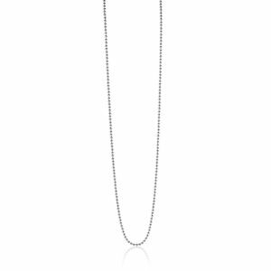 42cm ZINZI Sterling Silver Beads Necklace ZILC-B42