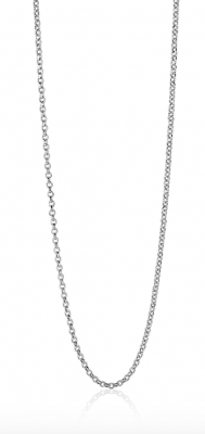 45cm ZINZI Sterling Silver Rolo Chain Necklace ZILC-J45