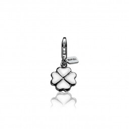 ZINZI Sterling Silver Charm Clover CHARMS5